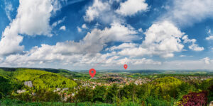 Luft Foto von Bad Harzburg; Quelle: Huber Images
