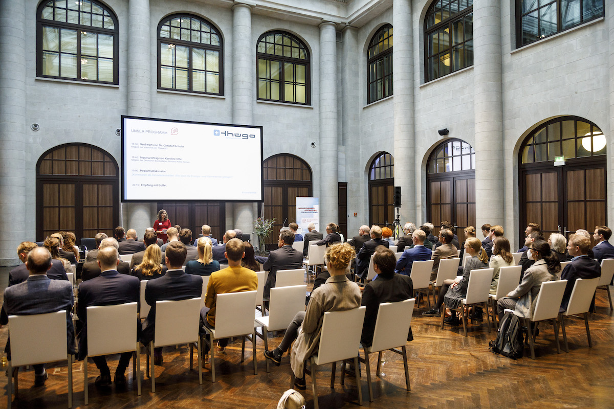 Zu Gast bei Thüga in Berlin: Parlamentarier diskutieren kommunale Energiewende